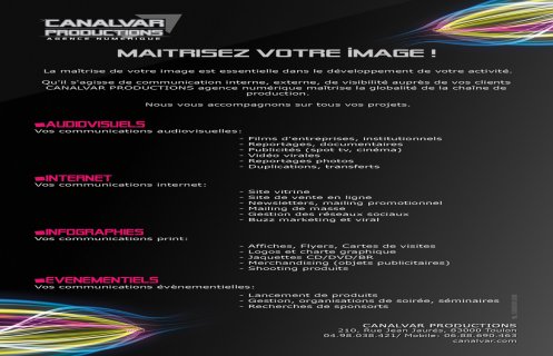 Flyers CanalVar Productions